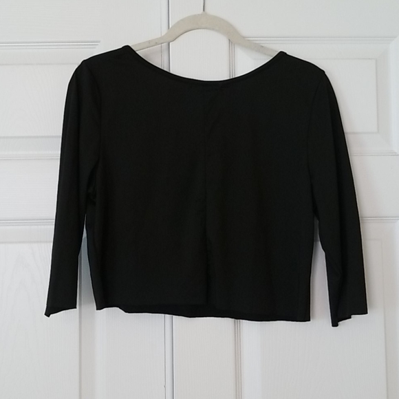 Black Crop Top Azalea by Firmiana NWT - Picture 5 of 9
